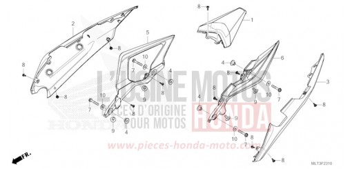 WINDLAUF, HINTEN CB1000GTT de 2026
